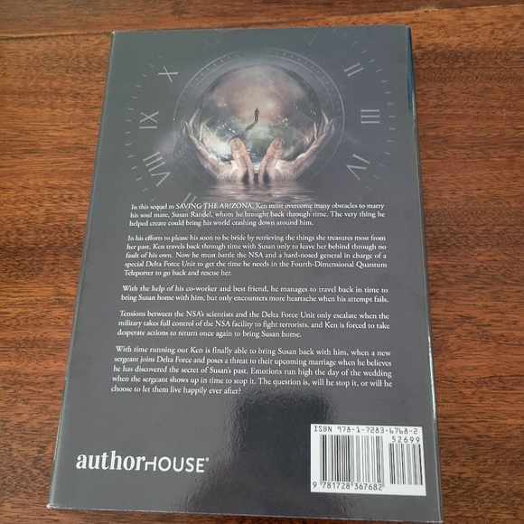 Never Let Go By Susan Elaine Pfeiffer Romance Time Travel Book - Picture 2 of 3